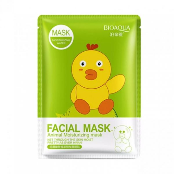 FABRIC MASK BIOAQUA FACIAL MASK ANIMAL WITH POMEGRANATE EXTRACT, 30 GR